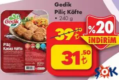 GEDİK PİLİÇ/TAVUK KÖFTE 240 G